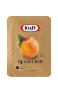 Jam-Apricot-75x14gm-Kraft-Portions-(703473)