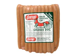 Hot-Dogs-10-Smokee-Skinless-2.5Kg-Conroys-(380965)