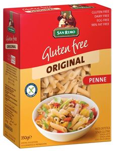 Pasta-Gluten-Free-Penne-350gm-San-Remo-(VG)-(GF)-(H)-(640345)