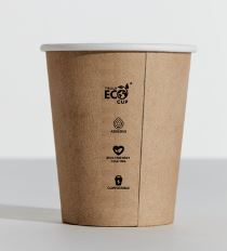 Cup-8oz-Single-Wall-KRAFT-(50)-Truly-Eco-(771005)