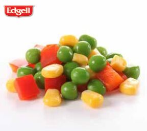 Peas, Corn, Capsicum Mix Frozen 2kg Edgell (VG) (GF)