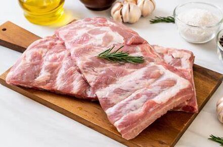 Pork Ribs, American (approx 11Kg) Random Weight Golfland