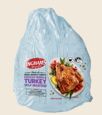 Ingham's Frozen Whole Turkey Self-Basting