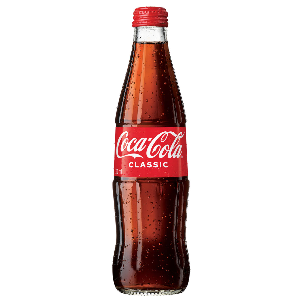 Drink, Coke Classic Coca Cola Glass 24x330ml