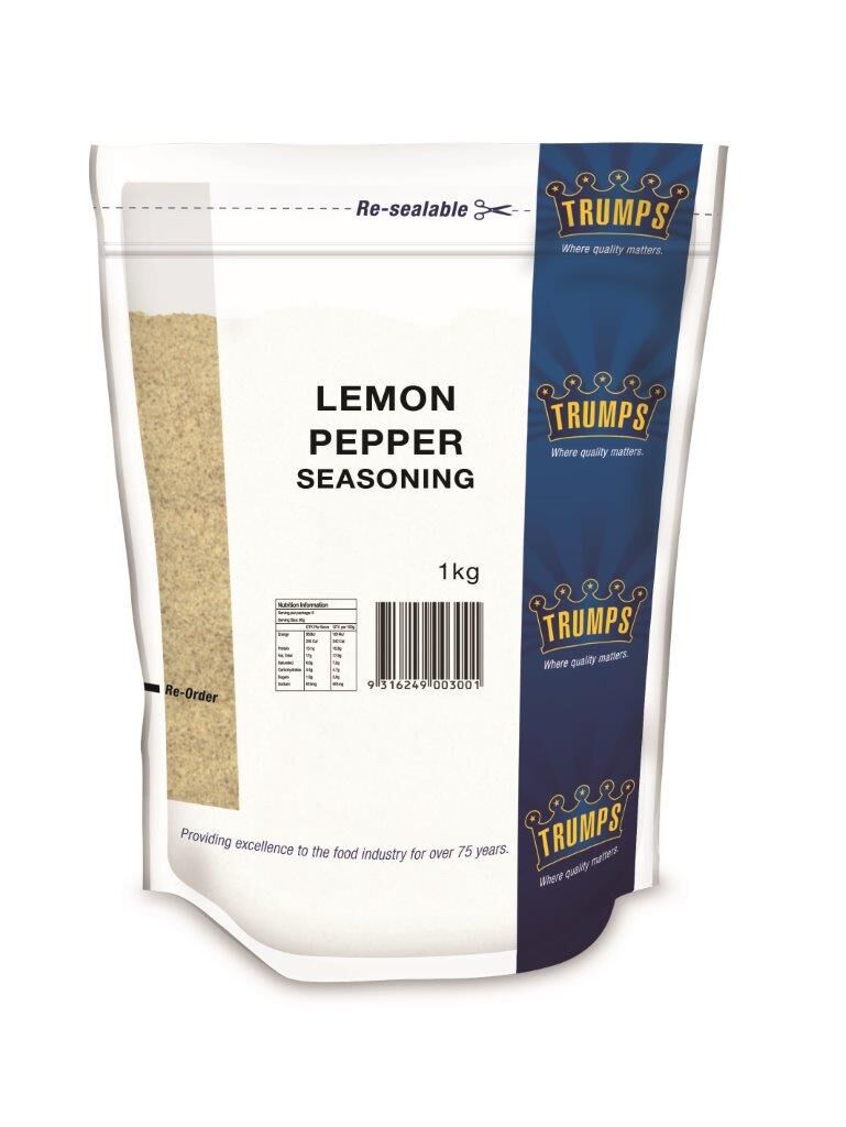 Lemon, Pepper MSG Free 1kg Trumps