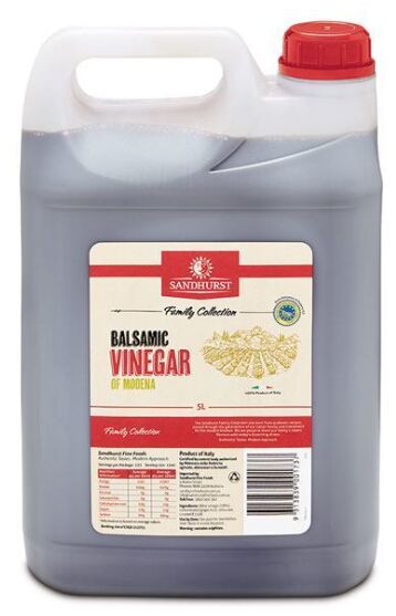 Vinegar, Balsamic 5L Sandhurst (VG) (GF)
