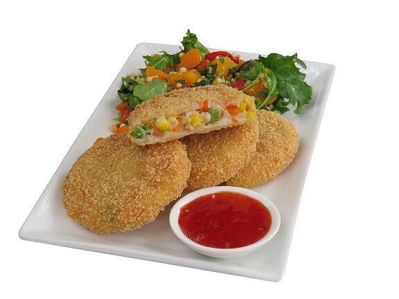 Vegetable**Pattie Crumbed 30x100gr A&T