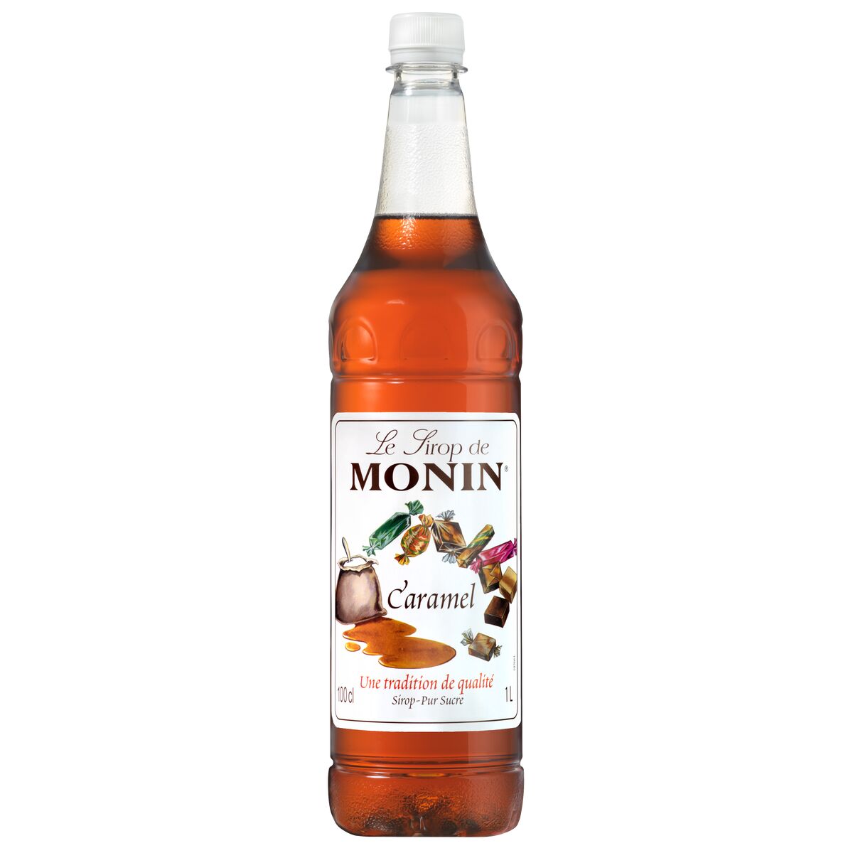 Syrup, Caramel Monin 1Ltr (GF) (H) (V)