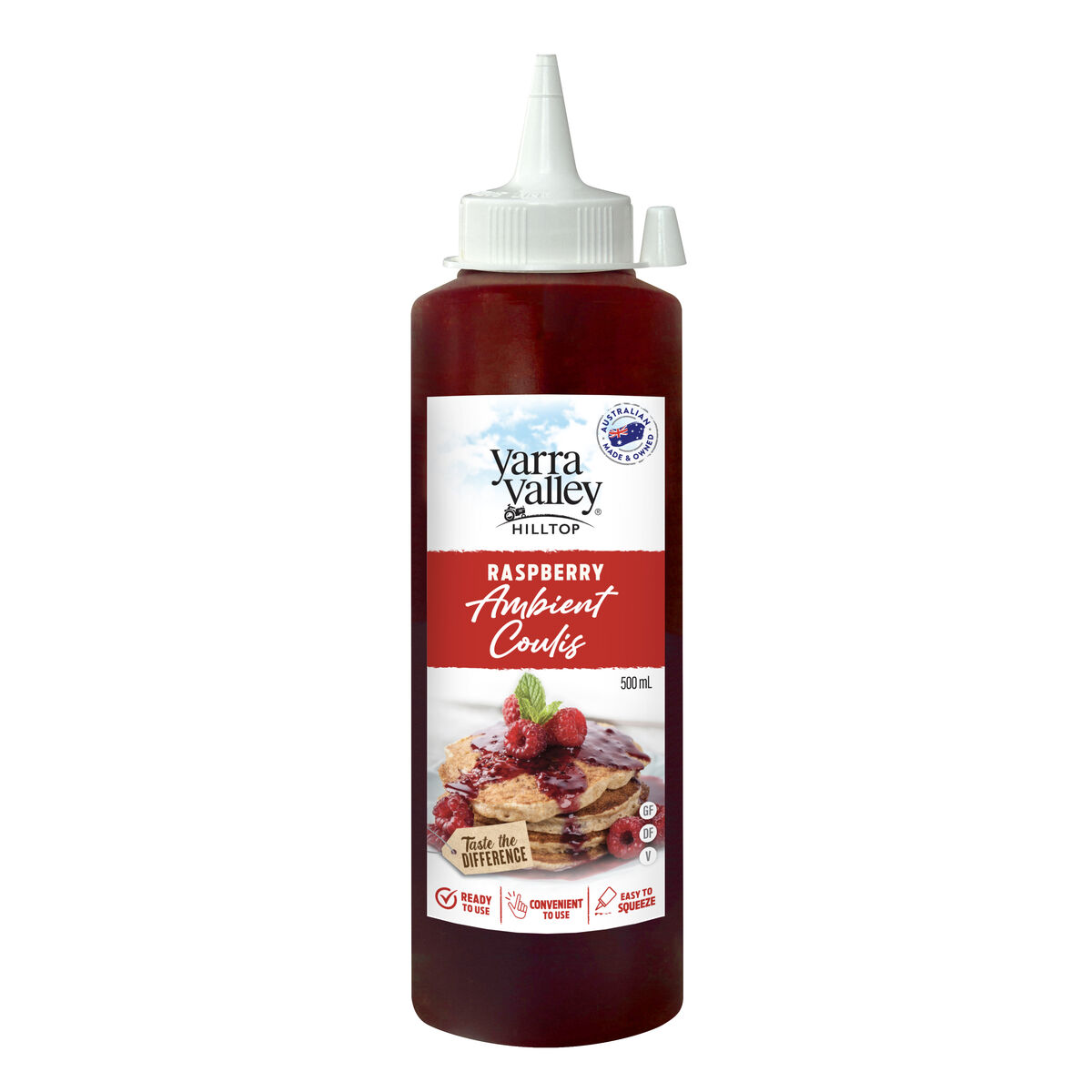 Dessert Sauce, Raspberry Coulis 500ml Yarra Valley