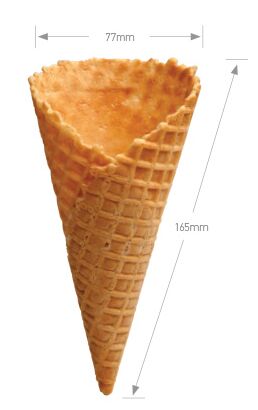 Ice Cream, Natural Cones Waffle D (156) Altimate (VG) (H)
