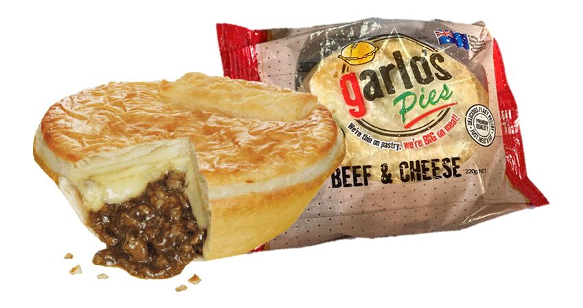 Pies, Beef & Cheese 12x200g Garlo’s (H)