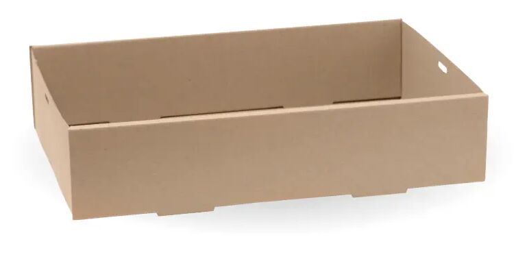 BioBoard**Medium Catering Tray Base 359x252x80mm Biopak (100)