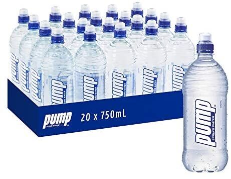 Water, Sport 20x750ml Pump (GF)