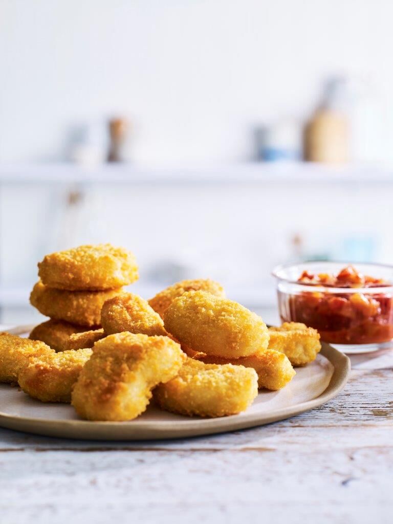 Chicken Nuggets, Premium Breast 1Kg Steggles Crumbed (H)