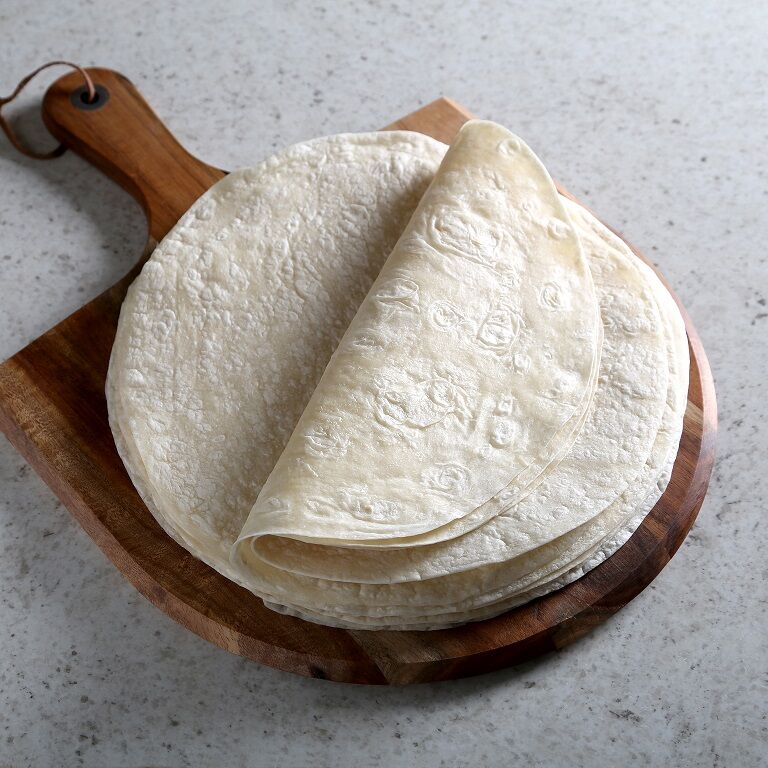 Tortilla, Flour 10″ White Wraps (12) True Foods – Simson’s Pantry (V) (H)