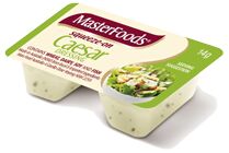 Dressing, Caesar Salad Squeeze On Portion Control (100x14g) Masterfoods