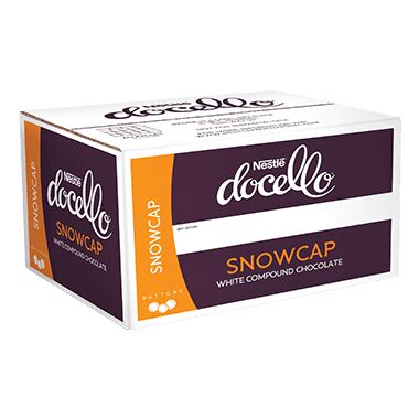 Chocolate, White Snowcap Buttons 5Kg Nestle