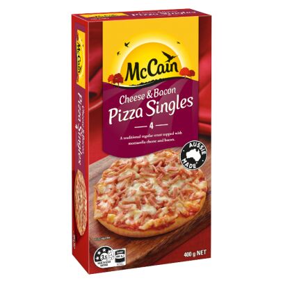Pizza Singles, Ham and Cheese 8x400gm McCains (32)