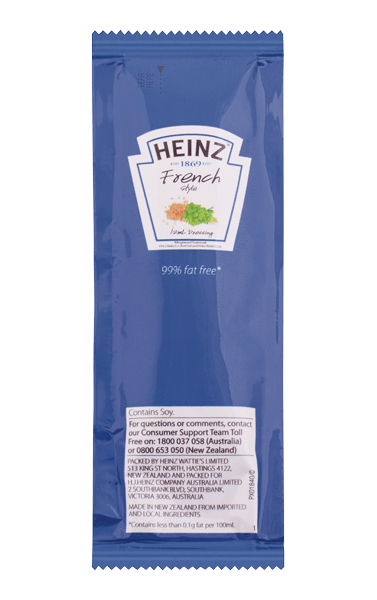 Dressing**French Portion Control Heinz 200x12ml