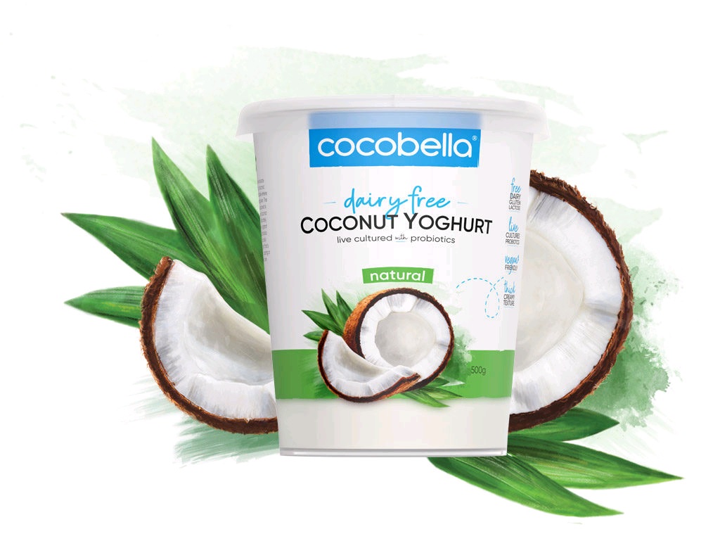 Yoghurt, Coconut Natural 6x500gm Cocobella (VG) (GF) CARTON