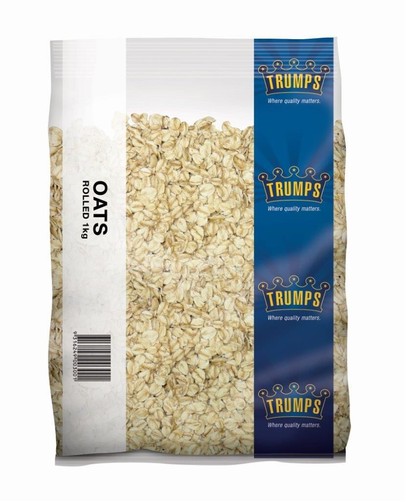 Oats, Traditional Rolled 1kg Trumps