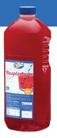 Cordial, Raspberry 2L PET Edlyn (GF) (H)