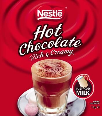 Hot Chocolate, Rich and Creamy 1Kg Nestle