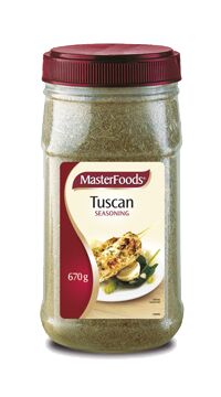 Seasoning, Tuscan 670gm Masterfoods