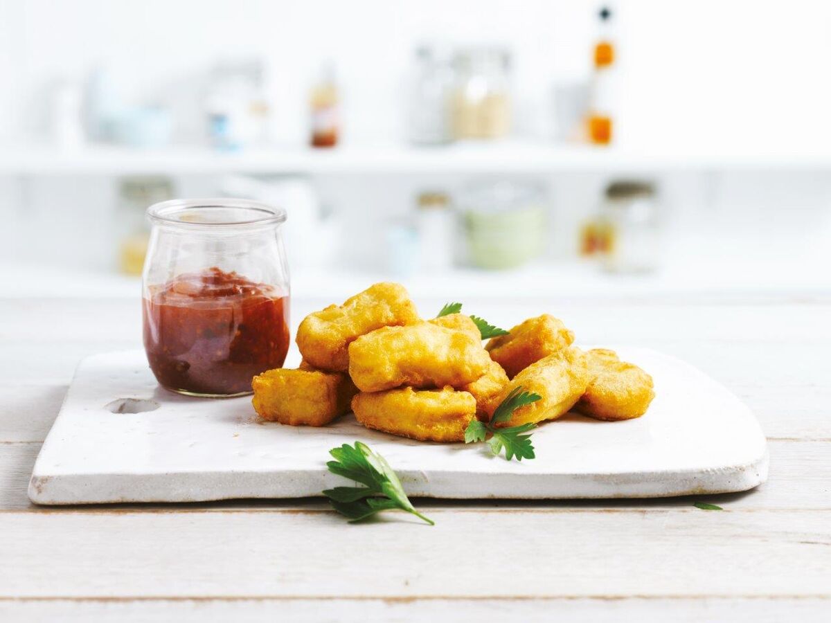 Chicken Nuggets, Tempura Breast 1Kg Steggles (H)