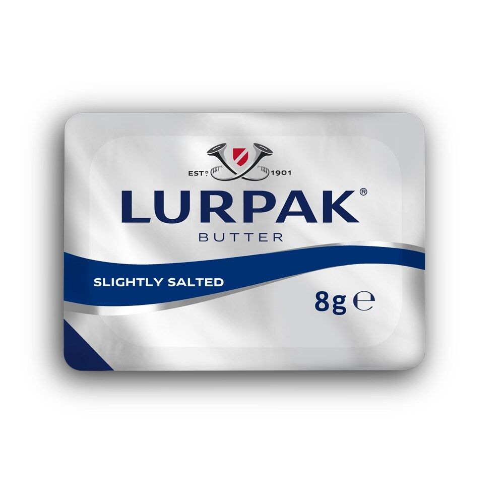 Butter, Portion Control 100x8gm Lurpak