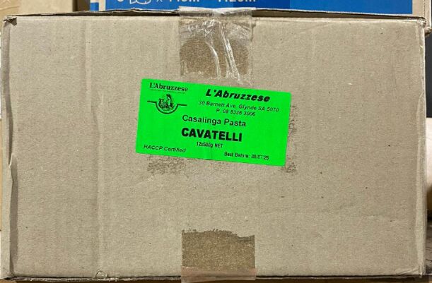 Pasta**Cavatelli 12x500kg L’Abruzzese (H) (V)