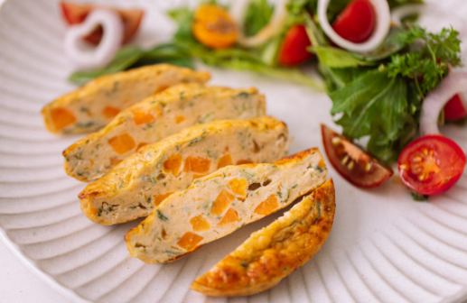 Sunny Queen Egg Frittata Sweet Potato & Caramelised Onion