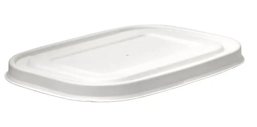 BioPak Takeaway Lid - White Plant Fibre