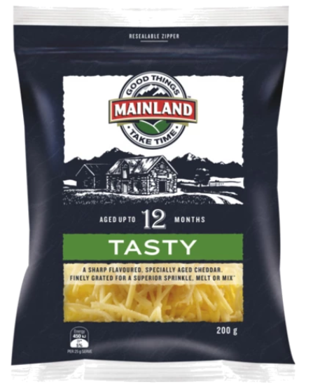 Mainland Grated Cheese Tasty