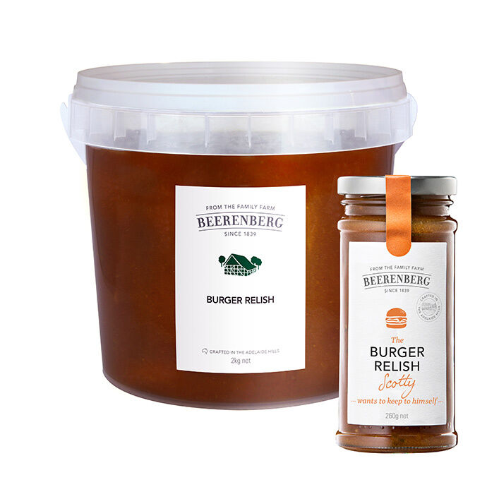 Relish, Burger 2Kg Beerenberg