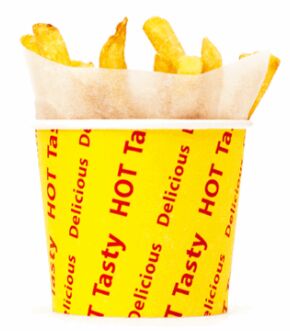 Chip Cup 12oz Paper (50) Capri