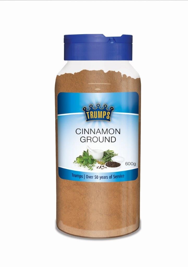 Cinnamon, Ground 600gm Cannister Trumps