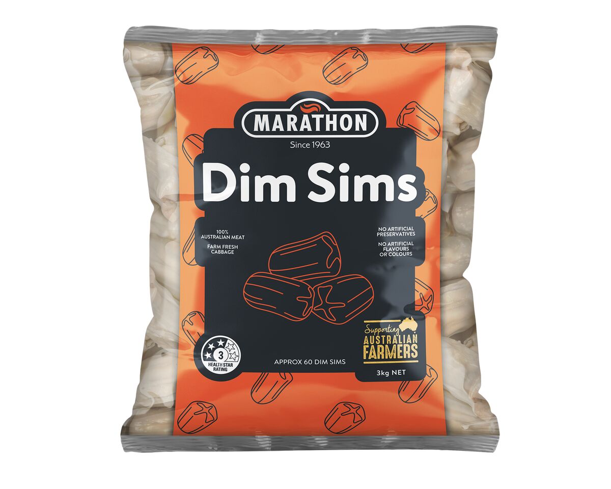 Dim Sims, (60) Marathon 3kg