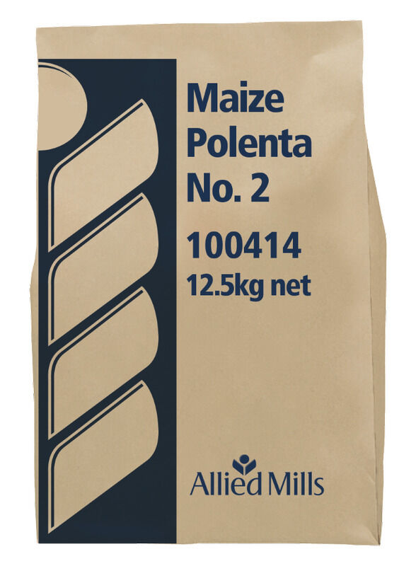 Polenta, Maize #2 (Fine) 12.5Kg (100414) Allied (VG) (H)