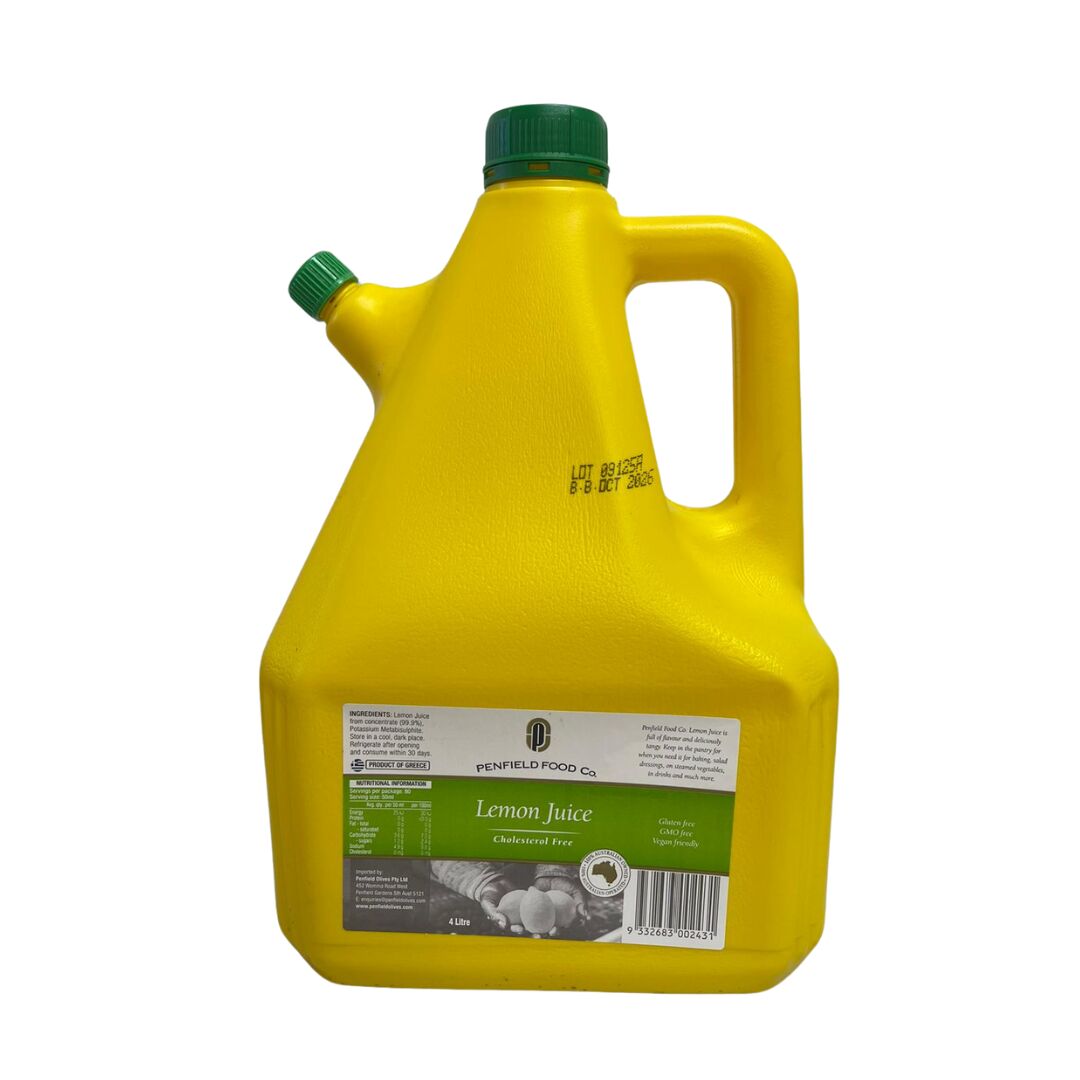 Lemon Juice 4L Penfield Greek (VG) (GF)