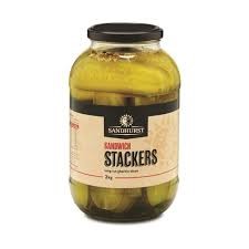 Sandhurst Gherkins Sandwich Stackers