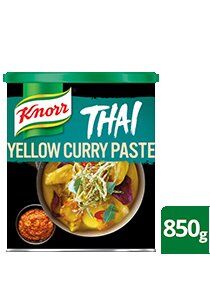 Paste, Thai Yellow Curry 850gm Knorr (H)