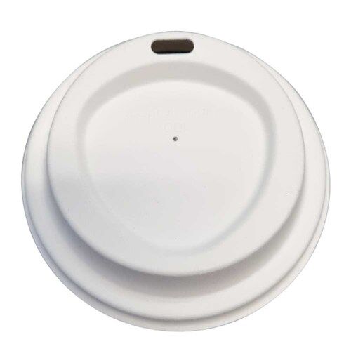 Lids, Natural Fibre Compostable Coffee 90mm (50) Envirochoice