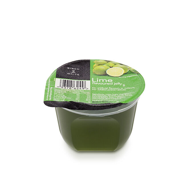 Dessert, Jelly Lime 45x110gm Birch & Waite (VG) (GF) (H)