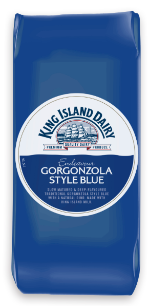 King Island Dairy Cheese Endeavour Gorgonzola Style Blue