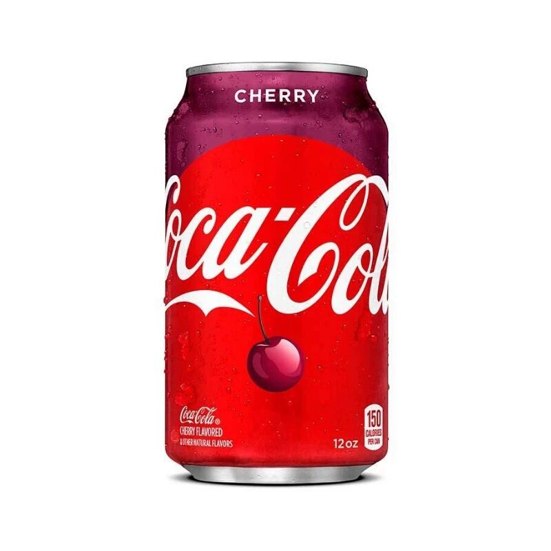 Drink**Cherry Coke 12x355ml Cans Coca Cola (GF) (VG)