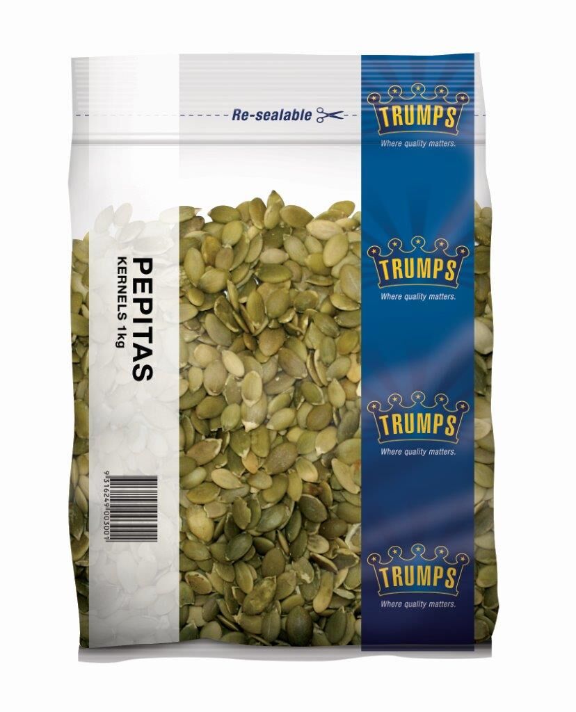 Pumpkin Seeds (Pepita Kernels) 1kg Trumps