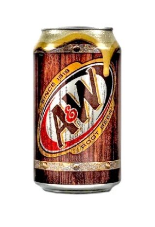 Drink, Root Beer 12x355ml Cans A&W (GF) (VG)