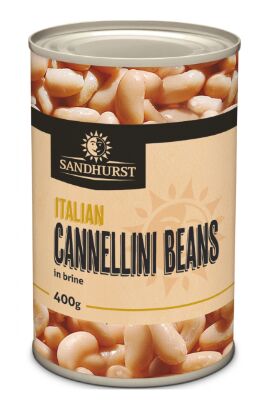 Beans, Cannellini 400gm Sandhurst (VG) (H) (GF)