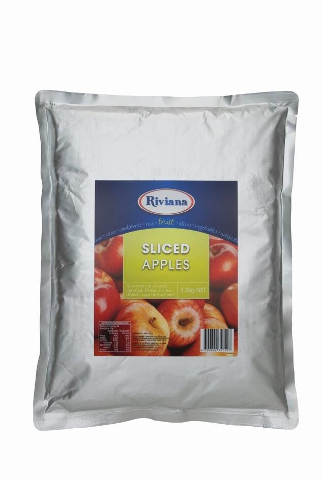 Apple, Sliced Pouch 3.2Kg Riviana (VG)
